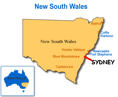 Sydney in New South Wales